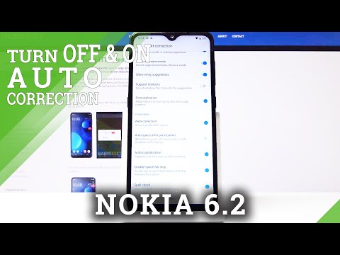 How to Activate Auto Correction in Nokia 6.2 (2019) - Spellcheck Words
