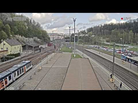 Hlášení a vlak Ústí nad Orlicí - R 873 + R 884 + Záchranná brzda u vlaku při odjezdu?! 7.5.2021