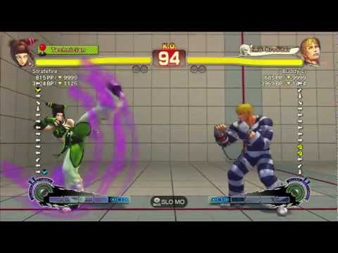 SSF4:AE 2012 -- Xbox Live -- Strafefire (Juri) vs. Buddy Li (Cody)