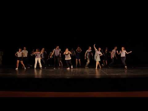 Rhythm Hoppers Graduation Swing Party 2018 - Lindy Hop routine 5