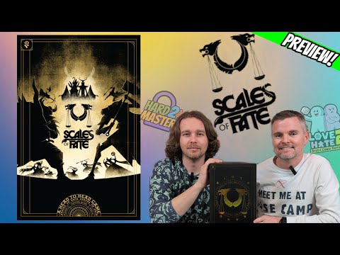 Scales of Fate - Preview Of This 2 Player Tactical Deduction Game Set In The Veiled Fate Universe