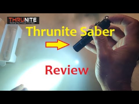 THRUNITE Saber EDC Flashlight Review (BEST ONE EVER!) THRUNITE Saber...