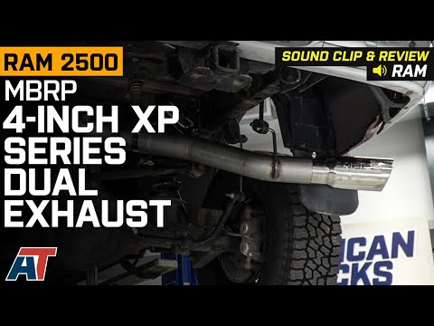 2014-2022 RAM 2500 6.4L MBRP 4-Inch XP Series Dual Exhaust System Review & Sound Clip