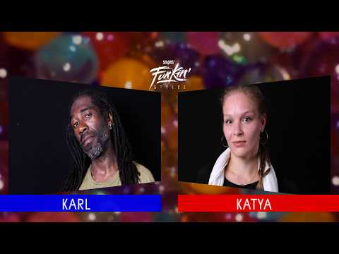 SNIPES FUNKIN STYLEZ 2018 - HOUSE HALF FINAL - KARL vs. KATYA