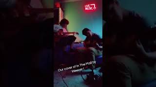 In the Mall cover #weezer #guitar #rock #cover #fyp #fnaf #music #trending