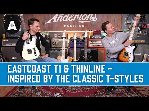 EastCoast T1 & Thinline Guitar Demo - Inspired By the Legendary T-Styles of the '50s!