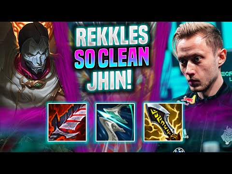 REKKLES IS SO CLEAN WITH JHIN! - KC Rekkles Plays Jhin ADC vs Lucian! | Season 2022