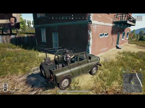 PlayerUnknown's Battlegrounds Gameplay Jan. 1, 2018 pt10 - Our First Crash!
