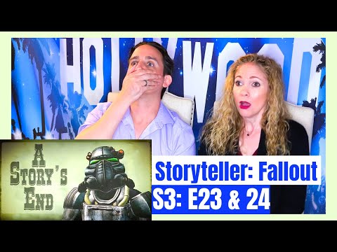 The Storyteller Fallout S3 E23 & E24 Reaction | Welcome to the Capitol Wasteland | A Story's End
