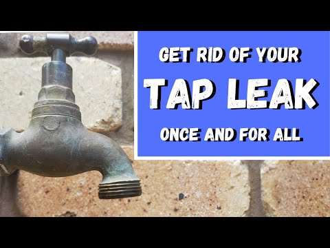 Outdoor tap leaking Australian sized tap washer replacement