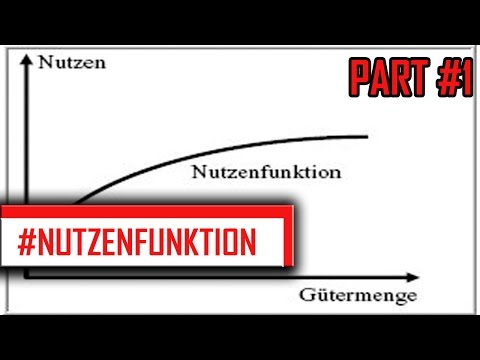 NUTZENFUNKTION erklärt - VWL [Indifferenzkurven und Nutzenfunktionen] Part #1