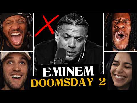 EM ROASTED BENZINO FOR 2 MINUTES!🔥 Eminem - Doomsday 2 | EPIC Reaction Mashup