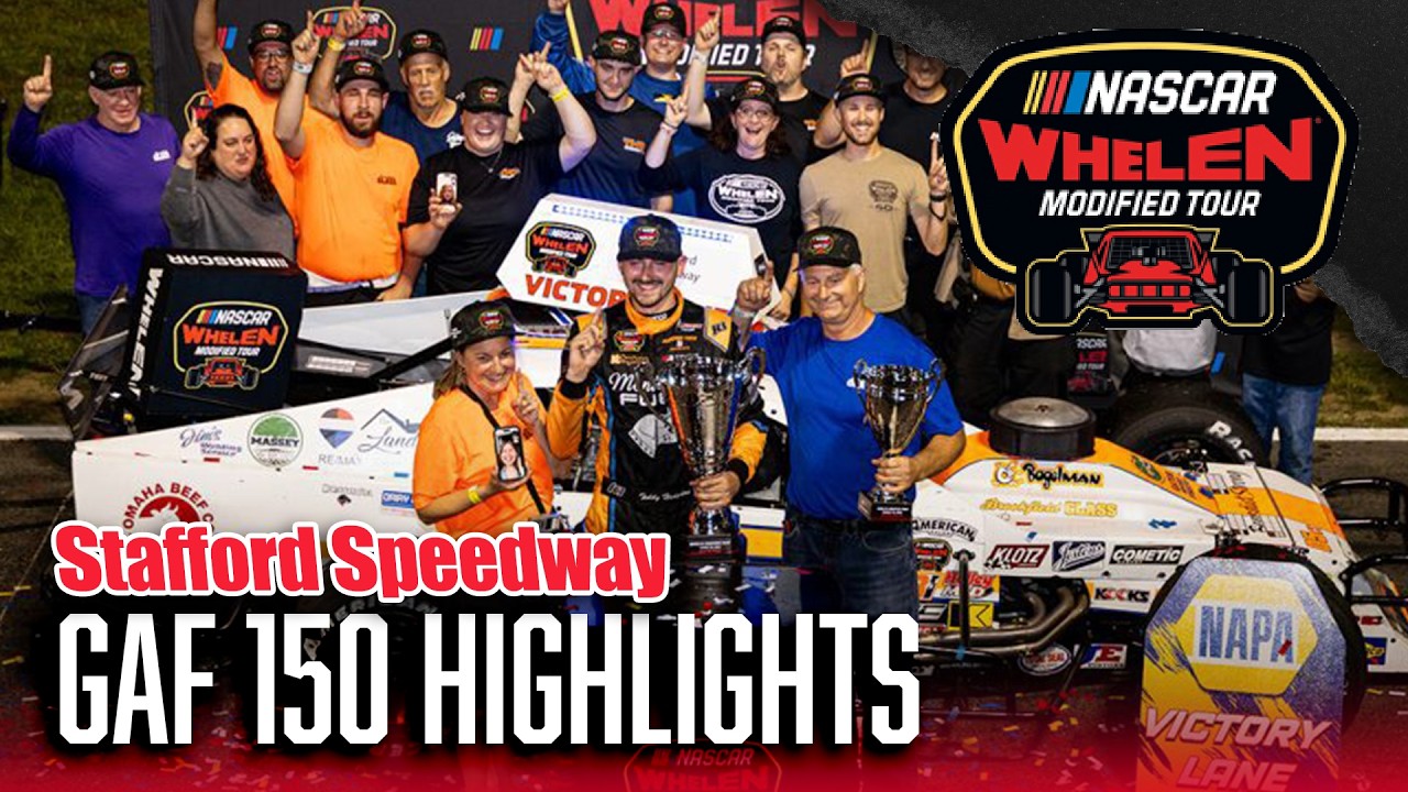 NASCAR Whelen Modified Tour: GAF 150 Highlights