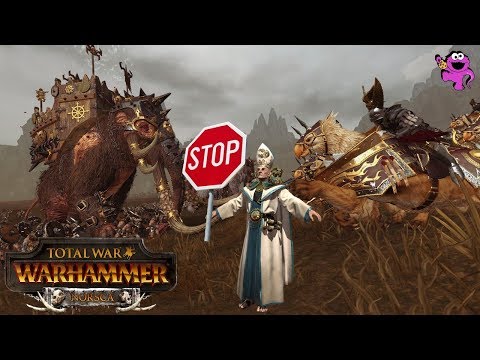 Stop Mammoth Bullying! - LIVE Battles with Legend - Total War Warhammer Norsca Gameplay