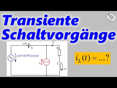 Transient switching operations on coils with alternating current