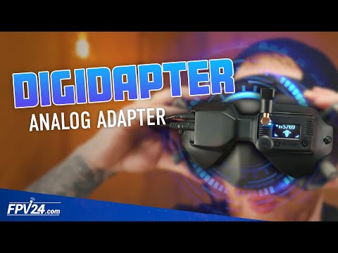 DIGIDAPTER Analog Mod Adapter für DJI Digital FPV System | British Drone Industries | FPV24