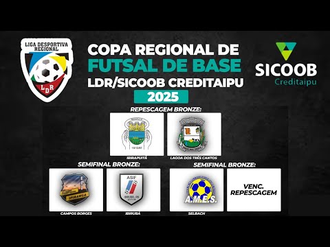 Semifinais Série Bronze - Copa Regional Sub-15 de Futsal