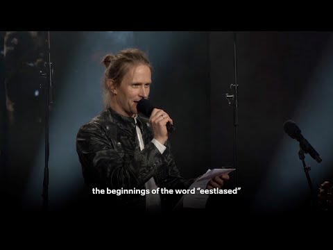 Silver Sepp - "Eestlased" / poem "Estonians"