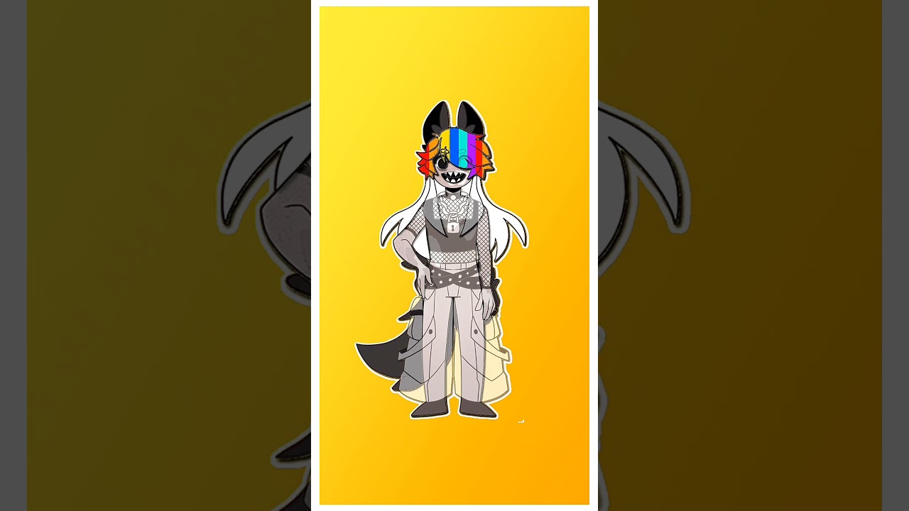 PAUSE OC CHALLENGE (Monster Edition) OC Generator by @Tabrakadabra. #speedpaint