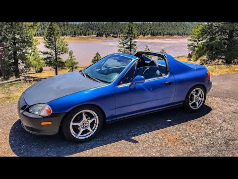 SDFAB Honda Del Sol Targa Brace Install