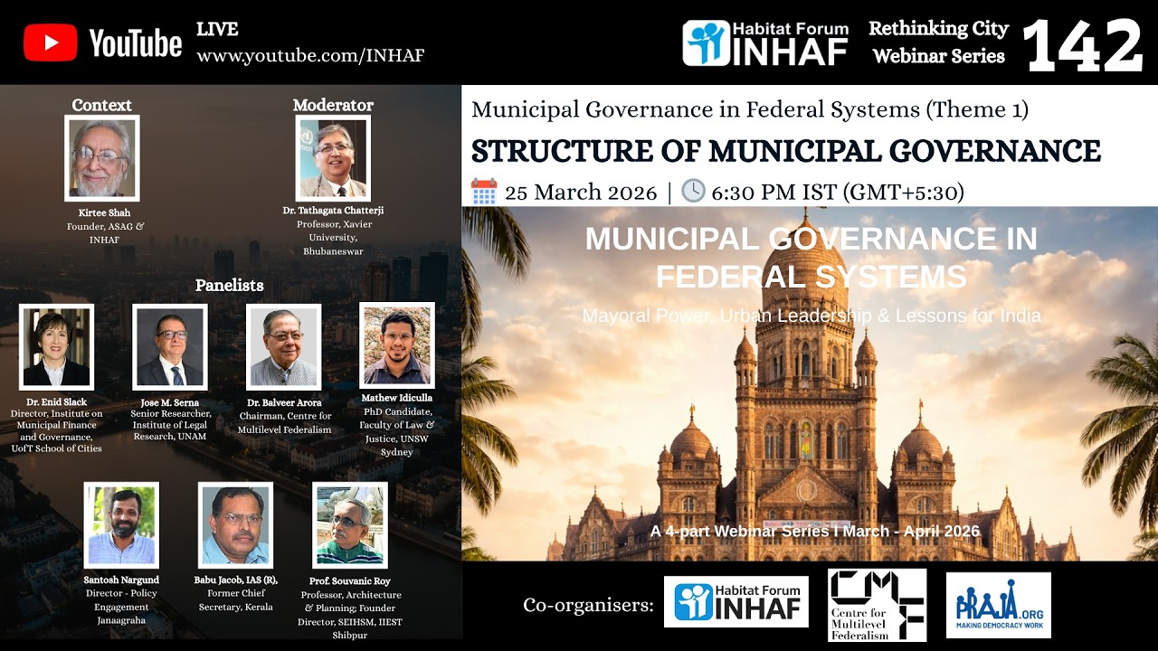 Municipal Governance in Federal Systems (Theme 1): Structure of Municipal Governance