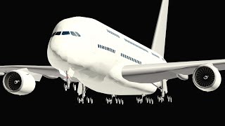 PTFS A380 Build Part 3 - Flaps, Engines & Landing Gear
