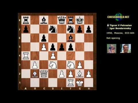 Evolution of Chess Style #179: Petrosian vs Bondarevsky : 1950 USSR  - powerful prophylaxis example