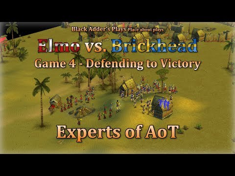 Experts of AoT: Defending to Victory - Elmo vs. Brickhead, G4 - Zeus vs. Odin - Age of Mythology: TT