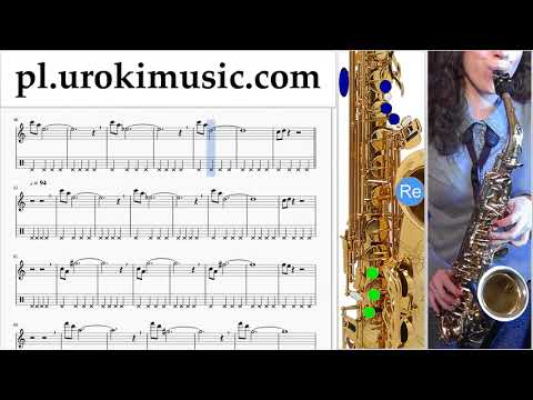 Nauka Gry Na Saksofonie (Tenorowy) Mission Impossible - Theme Nuty Poradnik Część 2 um-i352