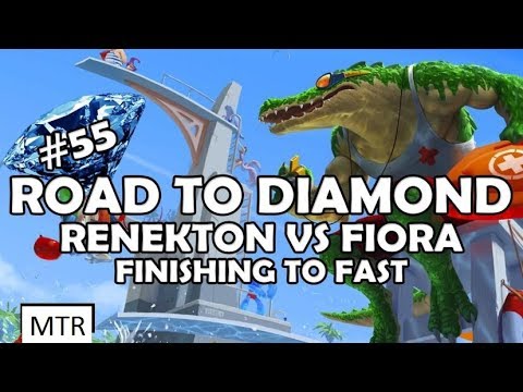 RENEKTON VS FIORA TOPLANE MATCH UP SEASON 7 ROAD TO DIAMOND !!!