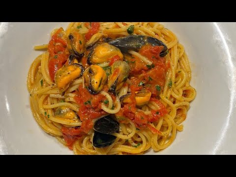 Spaghetti alle cozze, una versione veloce e facile!! Ricetta goduriosa!