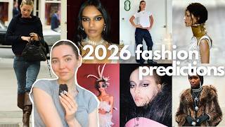 2026 trends according to fashion creators
