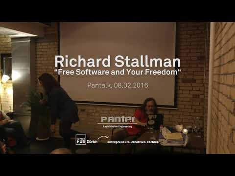 Richard Stallman Free Software and Your Freedom (Zurich, 2016)