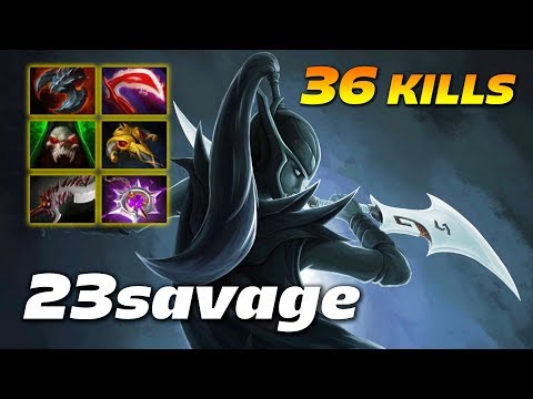 23savage Phantom Assassin 36 KILLS!!! - Dota 2 Pro Gameplay