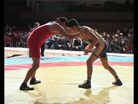 Спорт. Борьба вольная. Кубок КР-2015. 61 кг Талант Чинибаев-Улукбек Жолдошбеков.