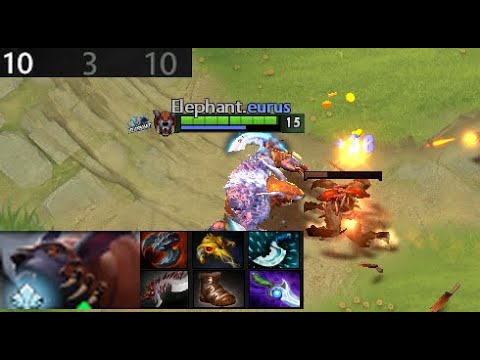 Eurus - Ursa | Elephant vs PSG.LGD  (game 1) BO2 | The International 2021