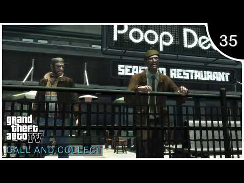 GTA 4 GAMEPLAY | Pt 35 | CALL AND COLLECT | TIMESTAMP INCLUDED