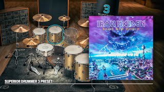 Iron Maiden - The Wicker Man | Superior Drummer 3 Preset