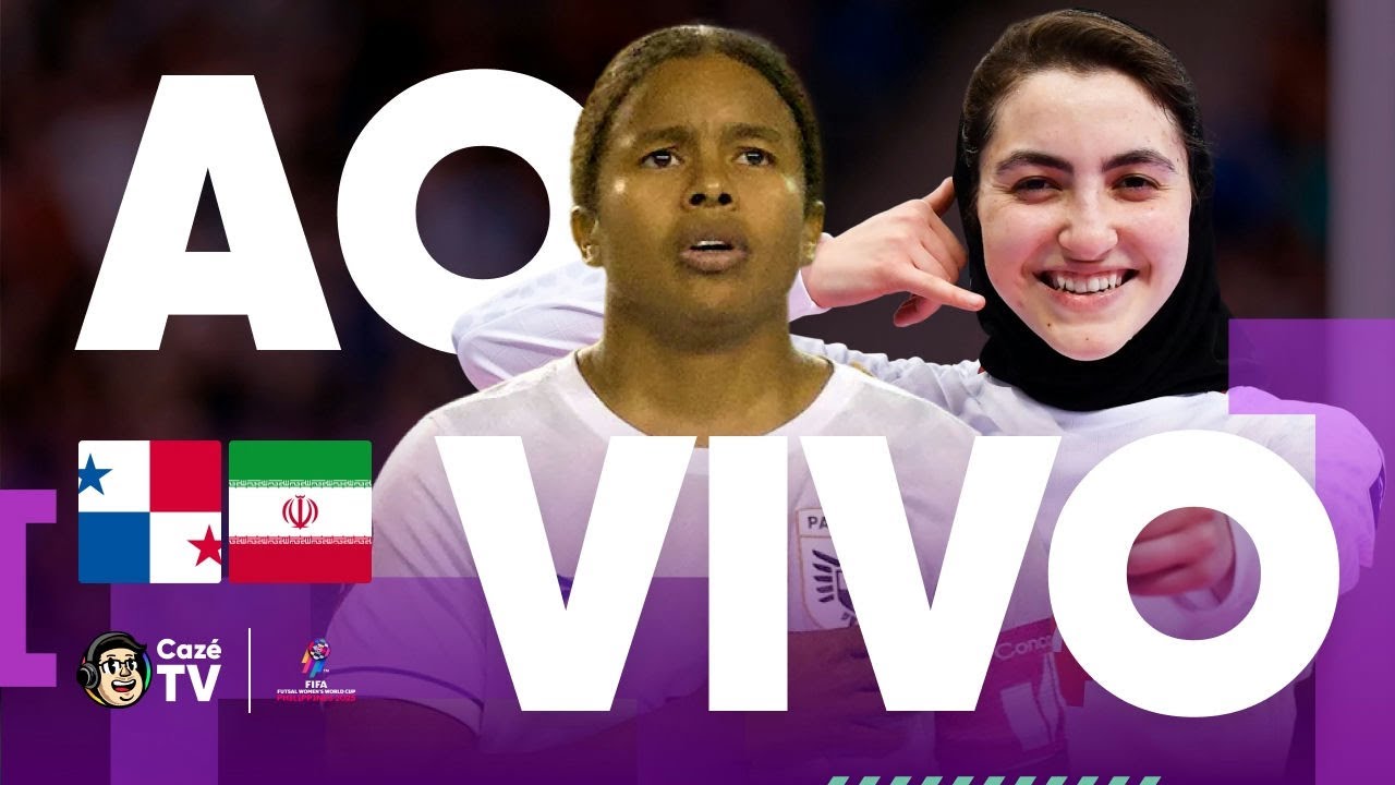 AO VIVO: PANAMÁ X IRÃ | COPA DO MUNDO FEMININA DE FUTSAL FIFA 2025 | 2ª RODADA