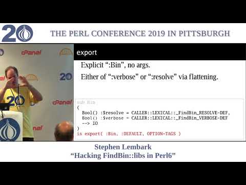 Stephen Lembark - "What I did on my vacation: Re-buiding FindBin at last years TPC"