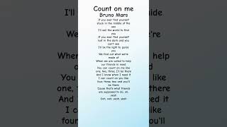 Download lagu Count on me lyrics-Bruno Mars # lyrics # Bruno Mars # shorts mp3 Download lagu Count on me lyrics-Bruno Mars # lyrics # Bruno Mars # shorts mp3