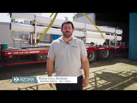 Ósmosis Inversa 10.000 lts/h. Industria Granja Tres Arroyos