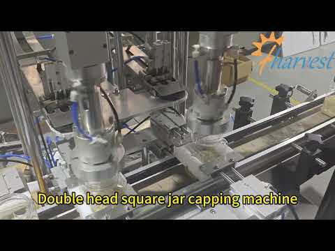 Automatic Dual Head Capper Equipment, Double Head Bottle Capping Machine