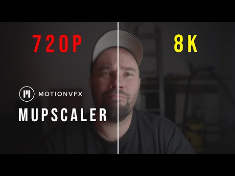 MotionVFX mUpscaler - Finally a video upscaler that works!!