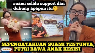 Download lagu BEHIND PUTRI, THERE IS HER HUSBAND'S SUPPORT IN EVERY STEP ‼️ Putri's whereabouts 🤫 mp3