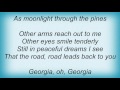 Etta Jones - Georgia On My Mind Lyrics