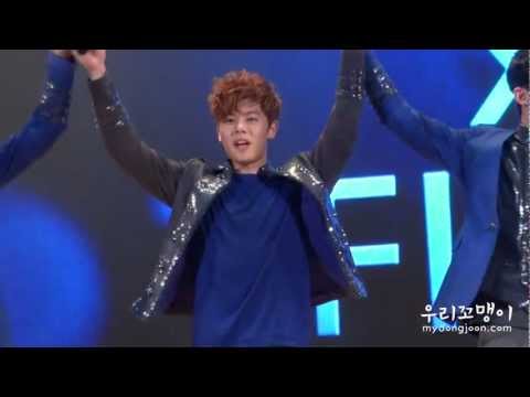 [FANCAM]130324 ZE:A FIVE Showcase Dongjun - ment3 good bye