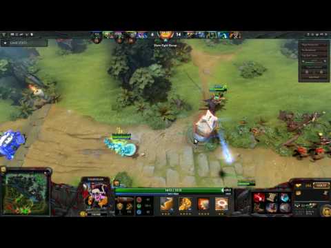 OG Miracle Timbersaw 17 Kills 9K MMR vs 5K MMR