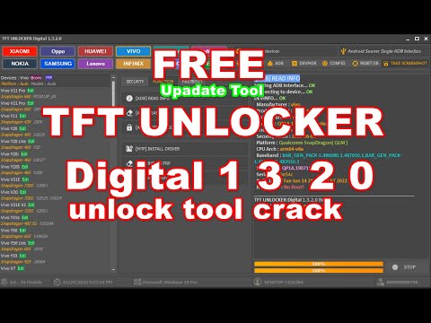 UnlockTool | Free TFT UNLOCK Tool | TFT UNLOCKER Digital 1 3  2 0
