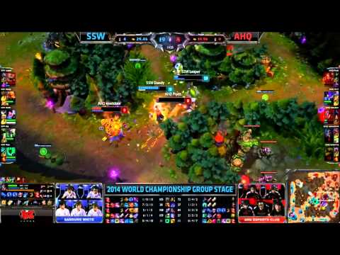 [GER] SSW vs AHQ - 2014 World Championship Gruppe A und B W1D5